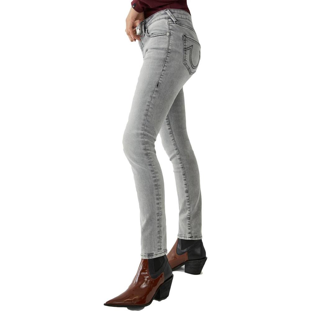 True Religion Halle Womens Denim High Rise Skinny Jeans
