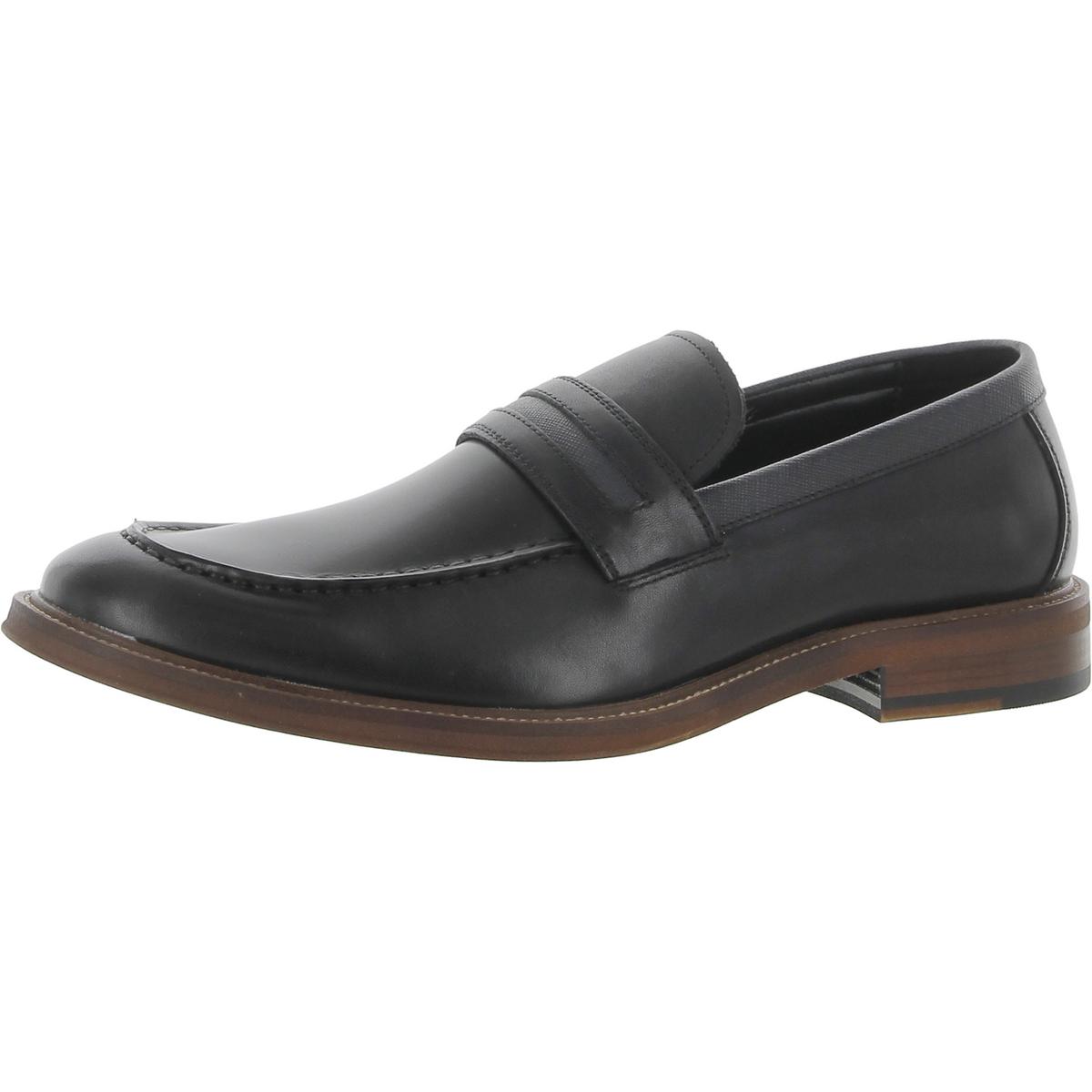 Kenneth Cole Prewitt Penny Mens Leather Slip-On Loafers