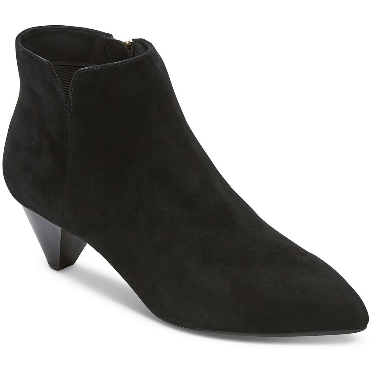 Rockport Milia V Womens Suede Pointed Toe Ankle Boots