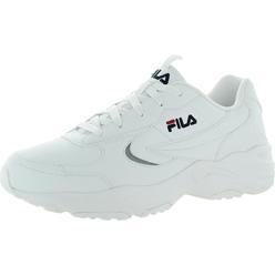 Fila Mastermind Womens Faux Leather Fitness Running Shoes