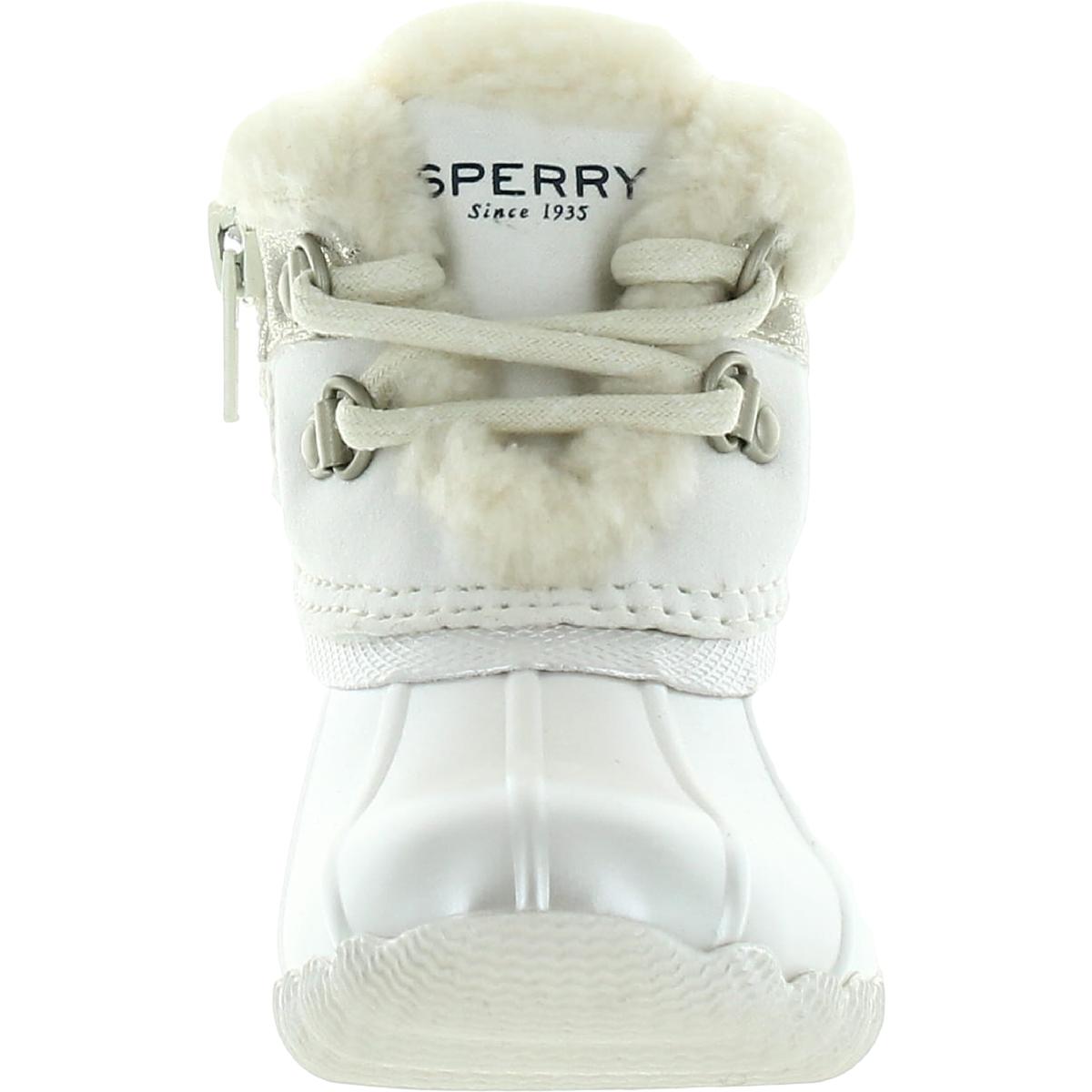 Sperry Alpine Saltwater Jr Girls Comfort Lace-Up Ankle Boots