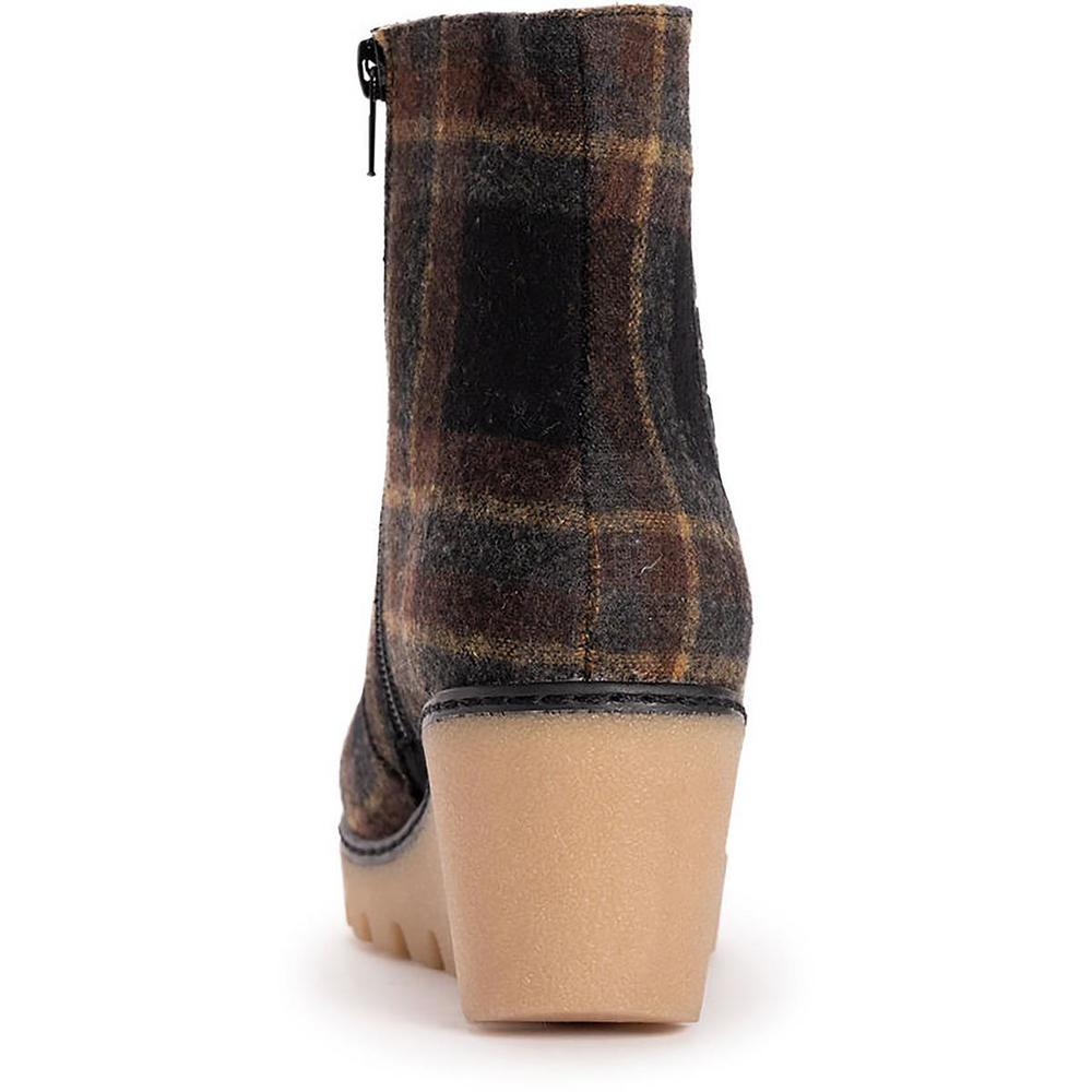 Muk Luks VERMONT ESSEX Womens Wedge Casual Wedge Boots