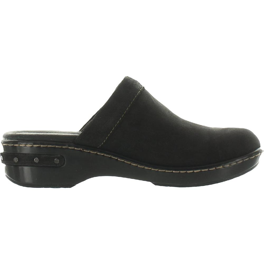 Born Bandy  Womens Suede Embroidered Clogs