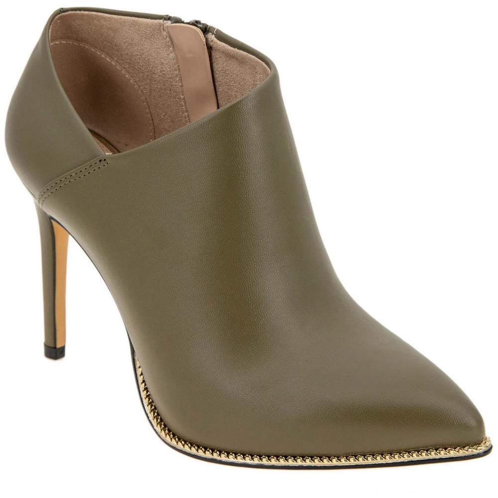 BCBG Hadix Womens Faux leather Ankle Boots