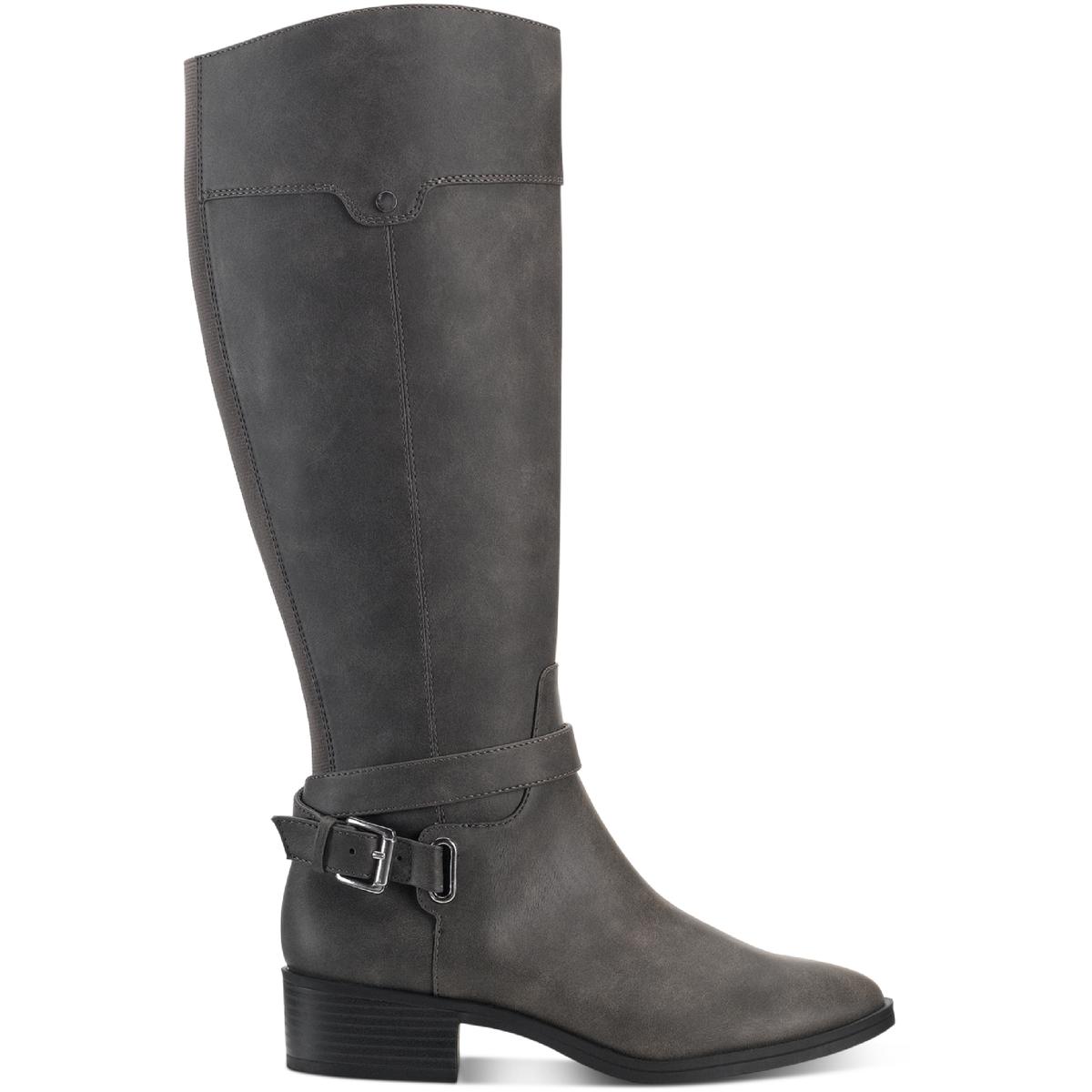 Style & Co. Bennon Womens Zipper Block Heel Knee-High Boots