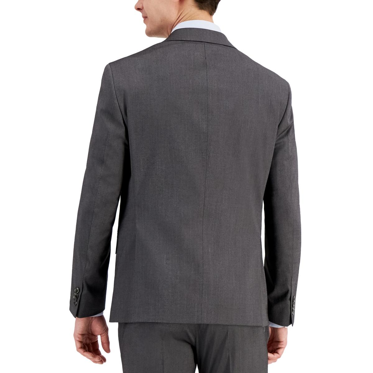 Kenneth Cole REACTION Mens Slim Fit Suit Separate Suit Jacket