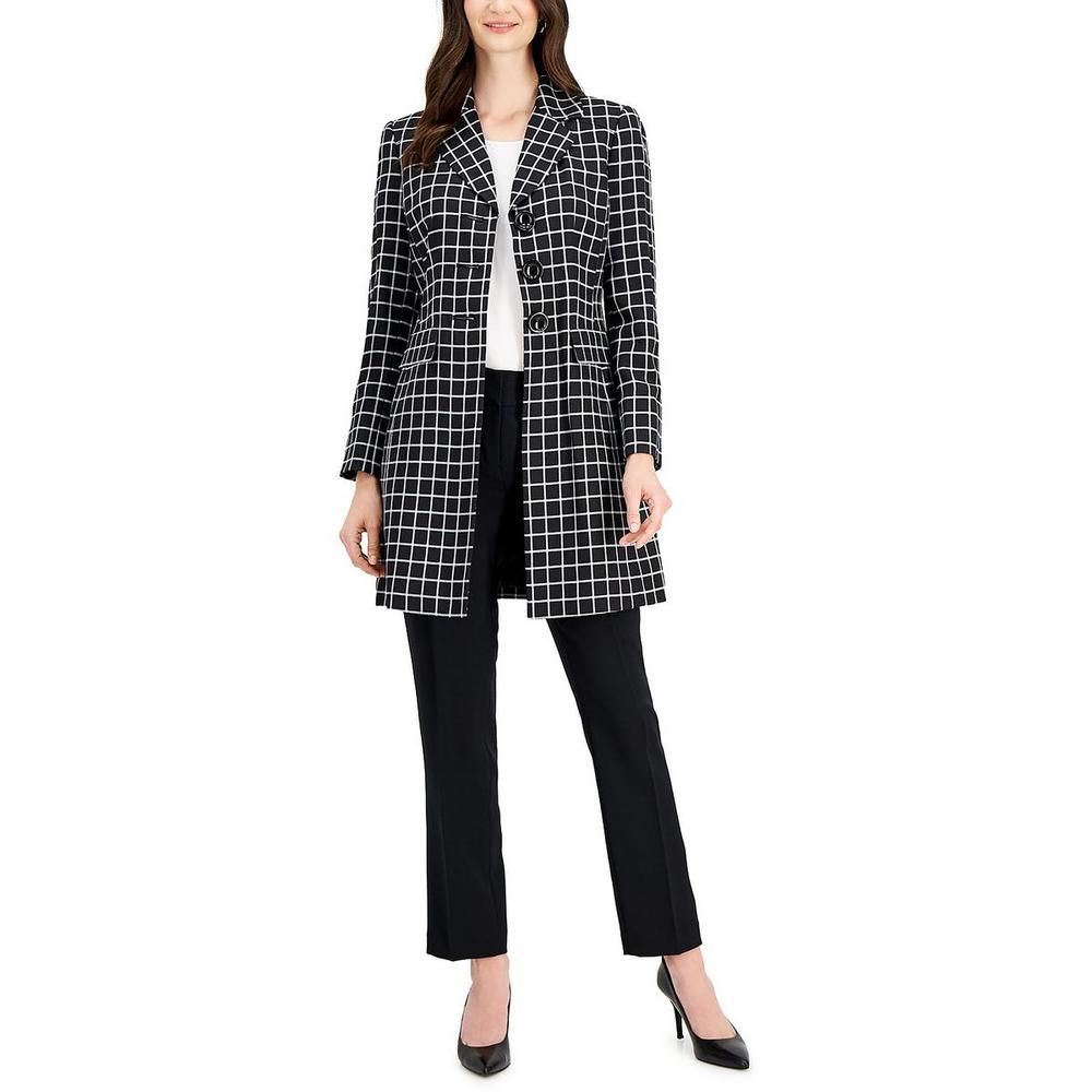 Le Suit Plus Womens 2 PC Jacket Pant Suit