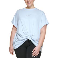 DKNY Sport Plus Womens Tee Fitness Pullover Top