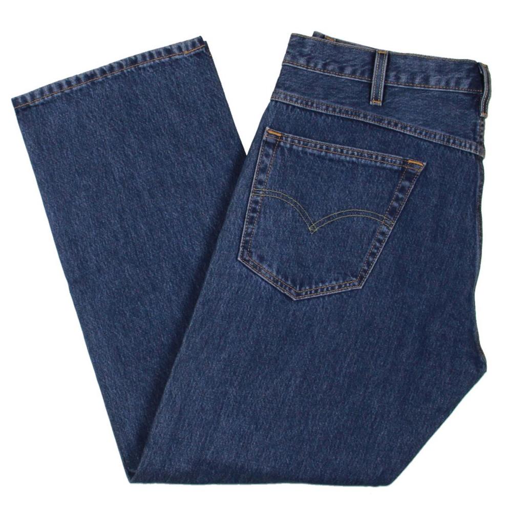Levi's Mens Western Fit Mid Rise Straight Leg Jeans