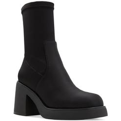 Aldo Persona Womens Faux Leather Zipper Ankle Boots