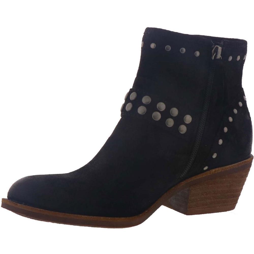 Sofft Allene ll Womens Leather Round Toe Ankle Boots