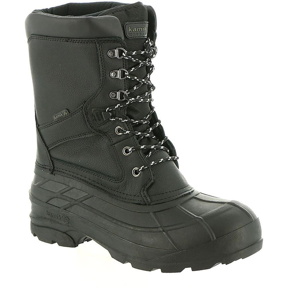 Kamik Nation Pro Mens Leather Insulated Winter & Snow Boots