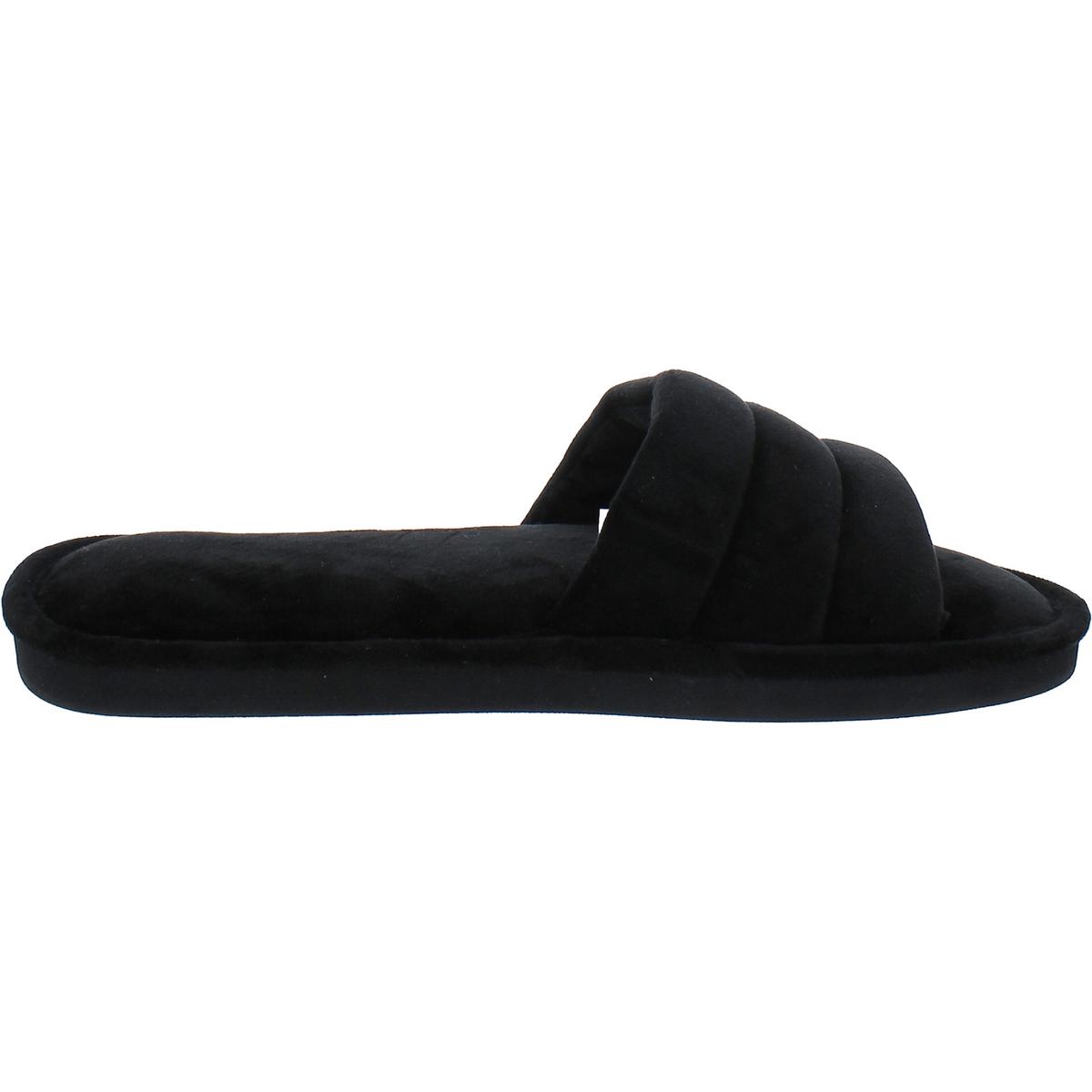 Alfani Womens Peep-Toe Quilted Slide Slippers