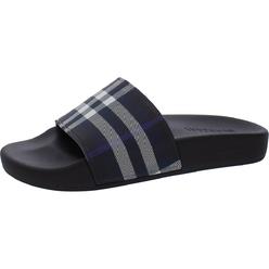 Burberry Furley Womens Check Print Summer Slide Sandals