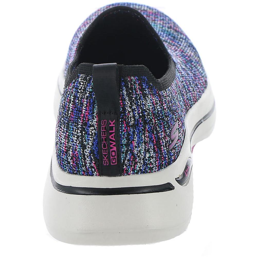 Skechers Go Walk Arch Fit-Vivid Sparks Womens Fitness Lifestyle Slip-On Sneakers
