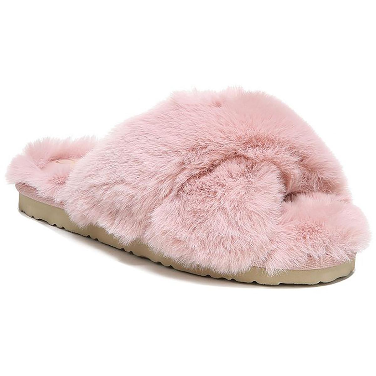Selected Color is Rose Faux Fur