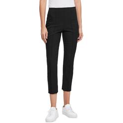 Theory Womens Solid Pintuck Ankle Pants