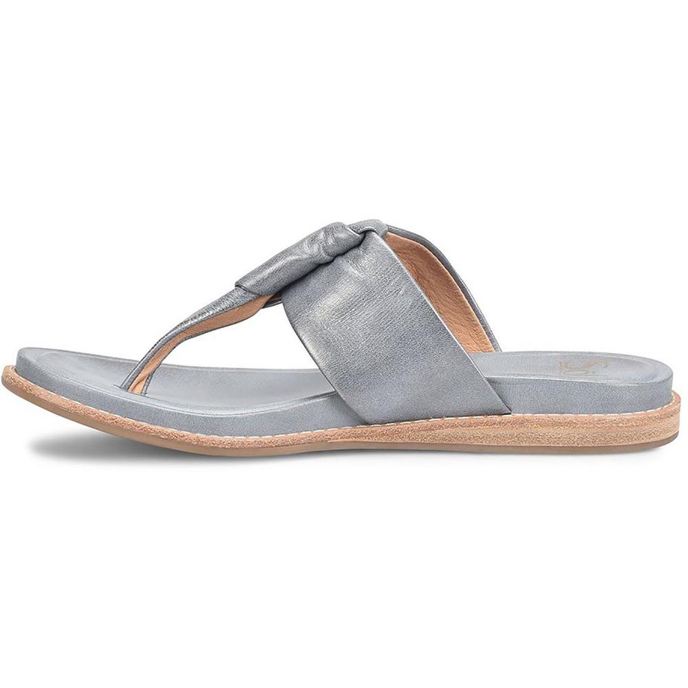 Sofft Essie Womens Leather Metallic Thong Sandals