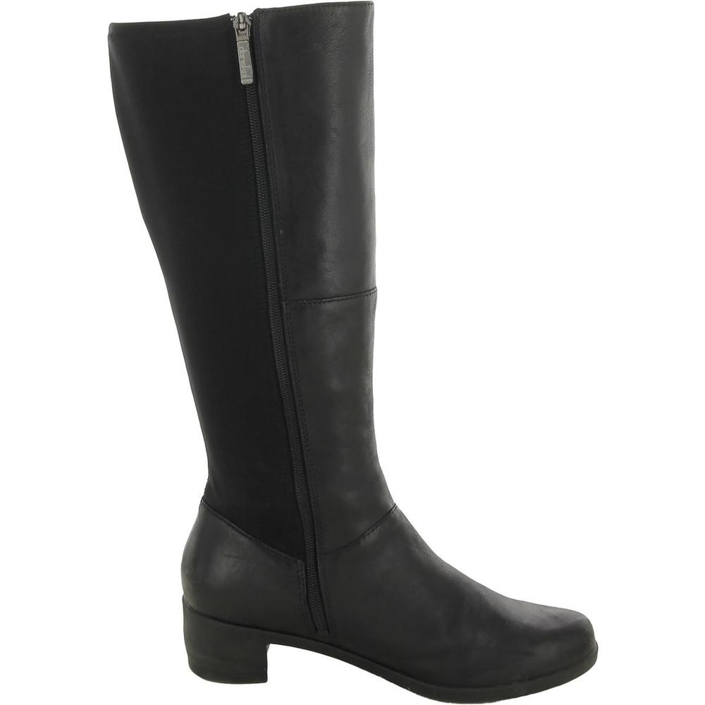 DANSKO Womens Leather Riding Knee-High Boots