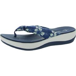 Cloudsteppers by Clarks Arla Glison Womens Printed Flip Flop Thong Sandals