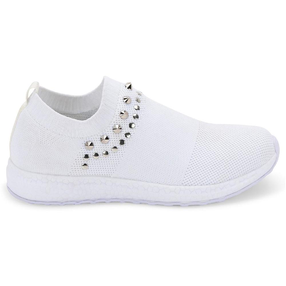 Aqua College Windy Womens Studded Knit Casual and Fashion Sneakers