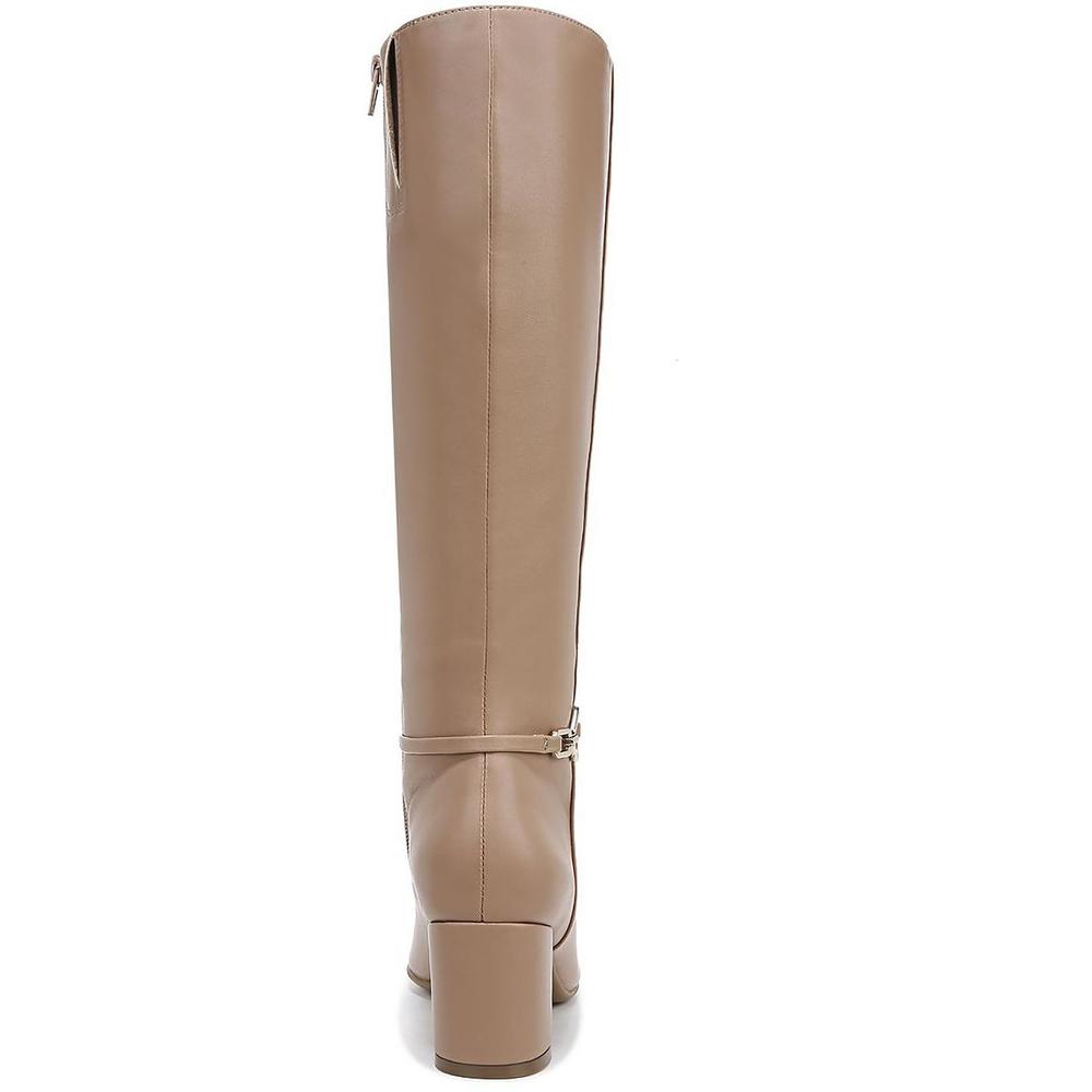 Naturalizer Waylon Womens Faux Leather Wide Calf Knee-High Boots