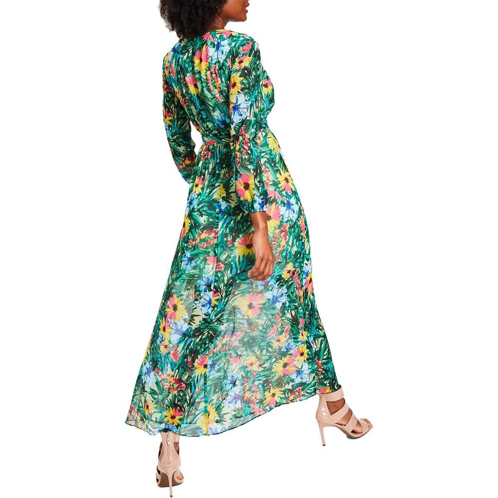 International Concepts Womens Floral Long Maxi Dress