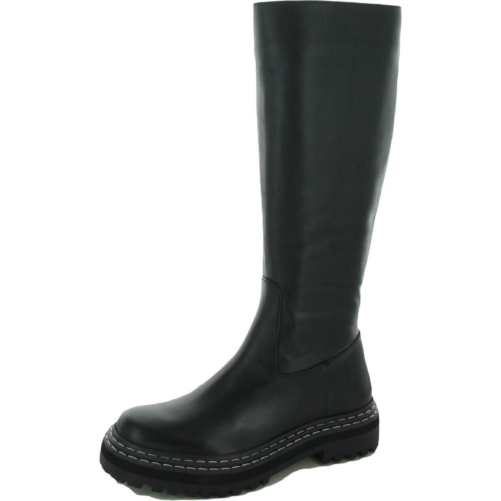 Vince Camuto Phrancie Womens Leather Tall Knee-High Boots