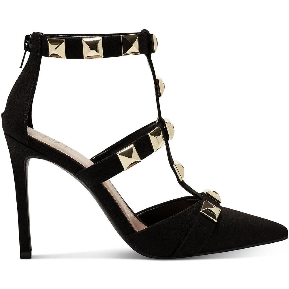 International Concepts Syndia Womens Studded Ankle Strap Pumps