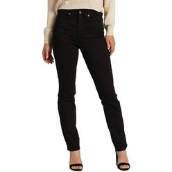 Silver Jeans Co. Womens High Rise Infinite Fit Straight Leg Jeans