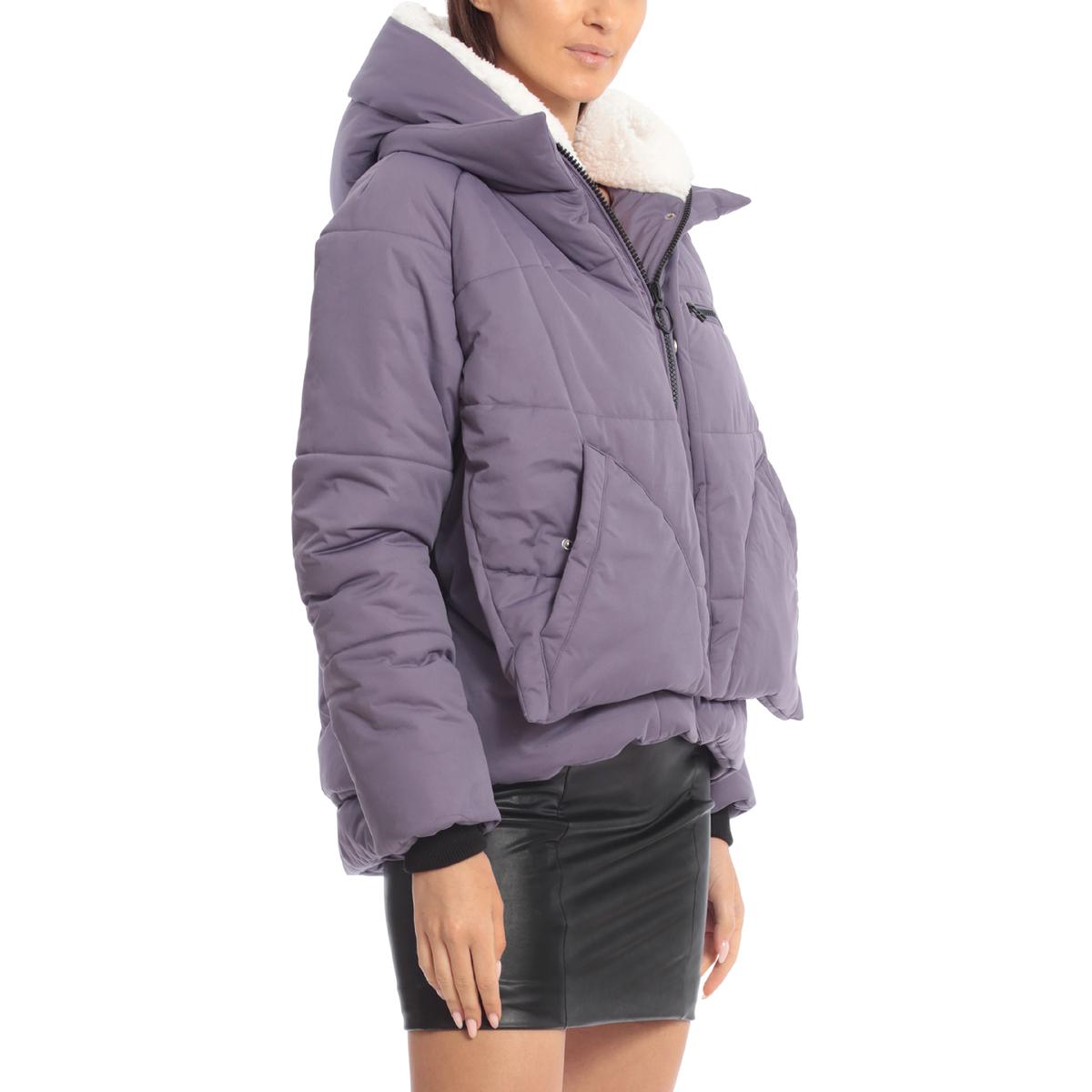 Avec Les Filles Womens Cold Weather Warm Puffer Jacket