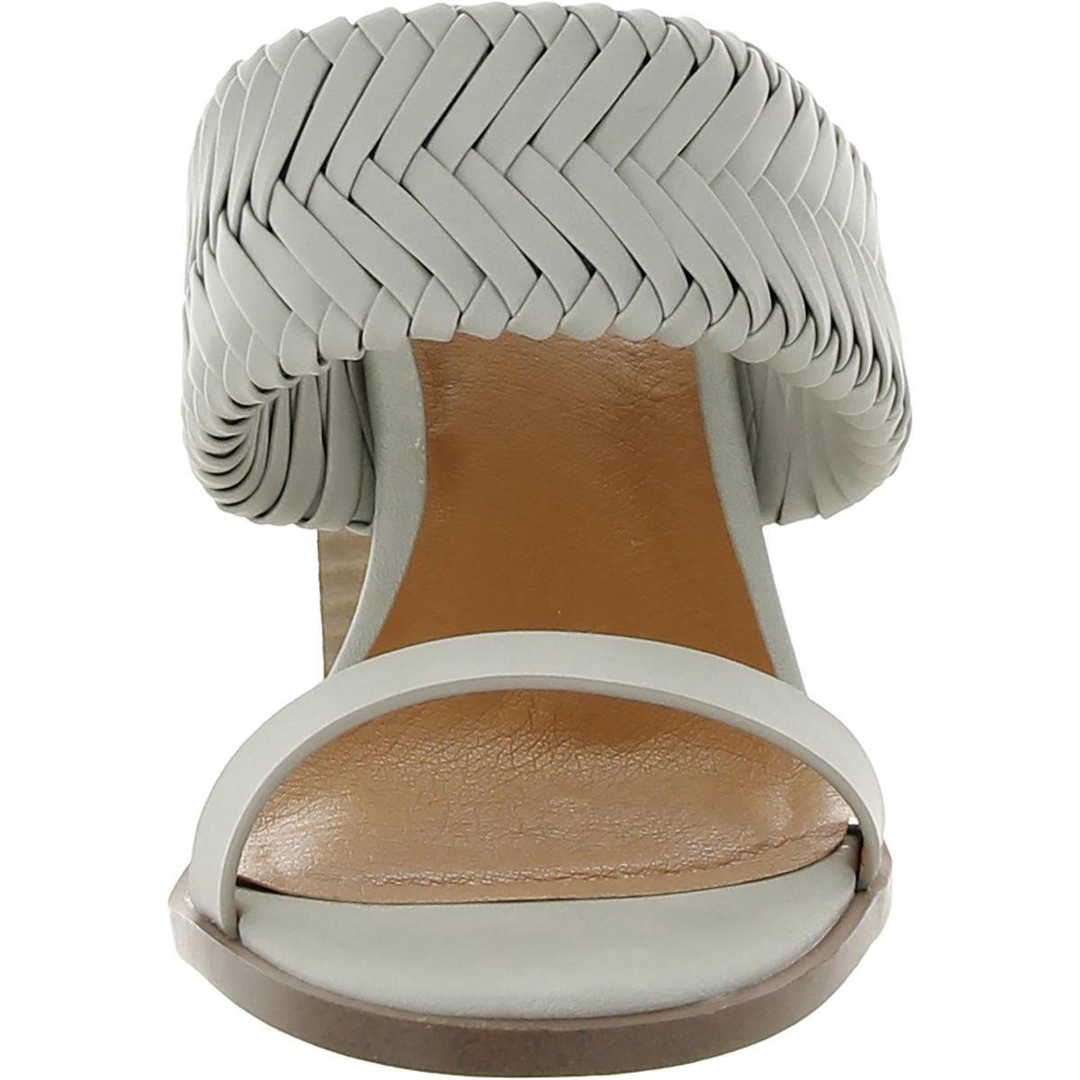 DV by Dolce Vita Bambi Womens Faux Leather Dressy Slide Sandals