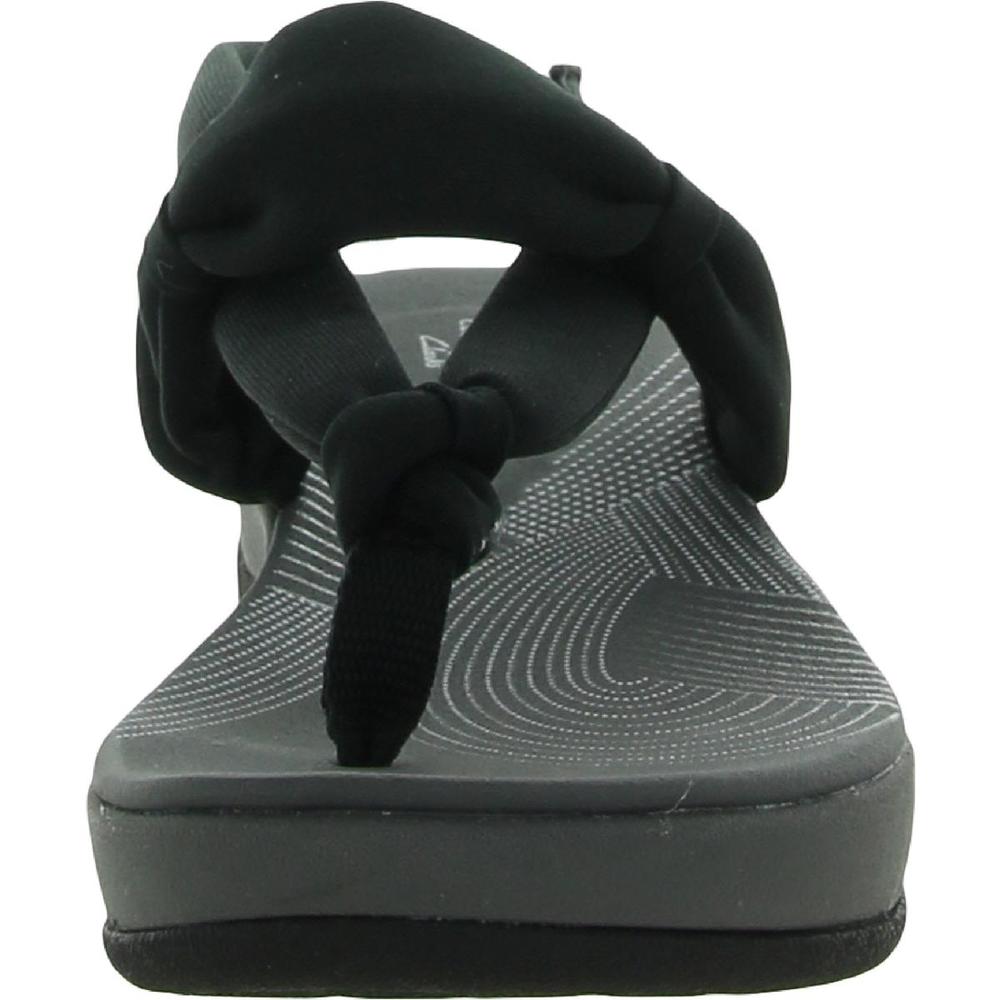 Cloudsteppers by Clarks Arla Nicole Womens Thong Flip Flop Wedge Sandals