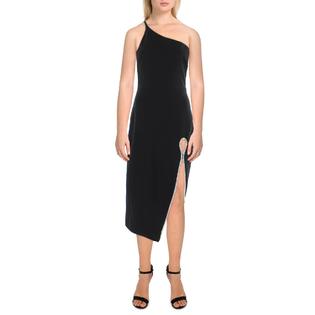 Xscape Womens Knit One Shoulder Midi Dress Xscape Womens Knit One Shoulder Midi Dress