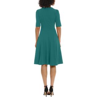 Donna Morgan Womens Pocketed Midi Fit & Flare Dress Donna Morgan Womens Pocketed Midi Fit & Flare Dress