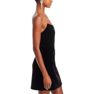 Aqua Womens Boning Velvet Mini Dress Aqua Womens Boning Velvet Mini Dress