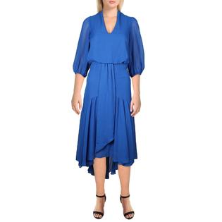 Taylor Womens Chiffon Midi Dress Taylor Womens Chiffon Midi Dress