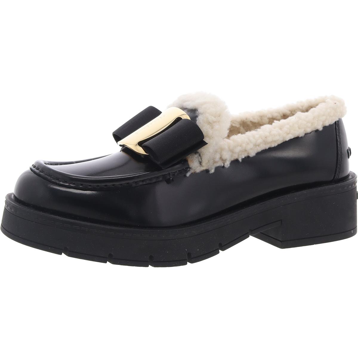 Salvatore Ferragamo Mirty Fur Womens Faux Fur Lined Leather  display picture 1