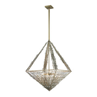 Elk Lighting Inc 31777 8 Viva Natura Light Pendant Elk Lighting Inc 31777 8 Viva Natura Light Pendant In Aged Silver