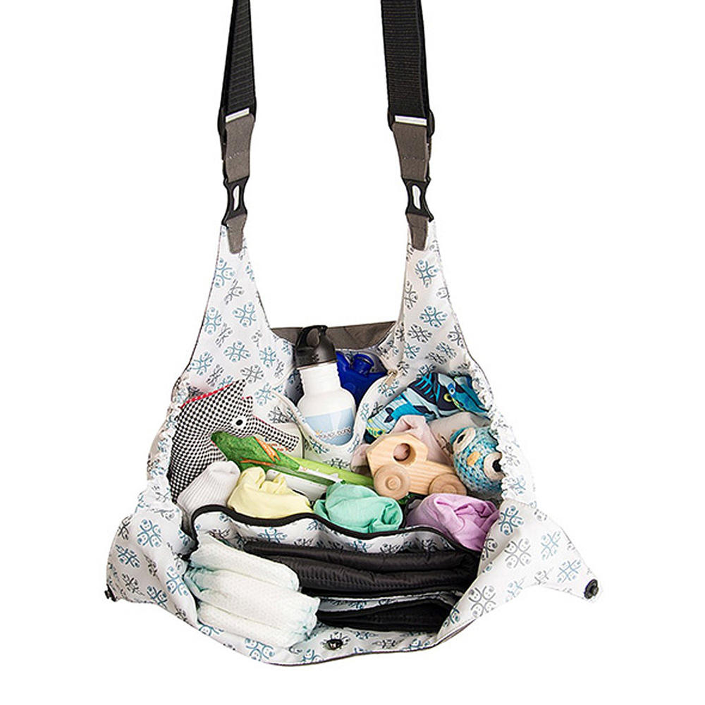 Equipt baby EquiptBaby Anacapa Gray Nappy Bag Diaper Bag