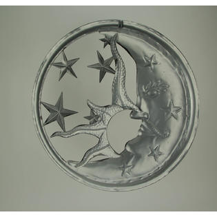 Mayrich Company Bronze And Antique Silver Metal Art Sun Moon And