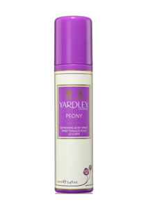 Yardley London Peony Perfume 3.4 oz Refreshing Body Spray FOR WOMEN