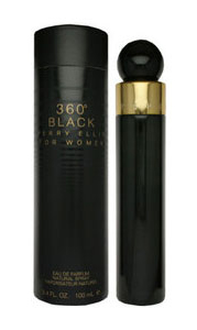 Perry Ellis 360 Black Perfume 3.4 oz EDP Spray FOR WOMEN