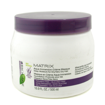 Matrix Biolage Hydratherapie Aqua-Immersion Creme Masque ( Deep Moisture For Dry/ Very Dry Hair ) 500ml/16.9oz