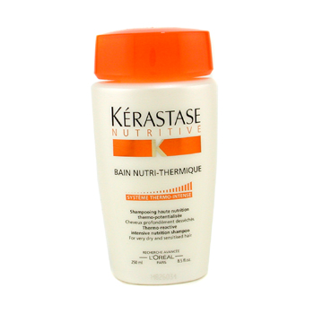 KERASTASE Nutritive Bain Nutri-Thermique Thermo-Reactive Intensive Nutrition Shampoo ( For Very Dry and Sensitised Hair ) 250ml/8.5oz