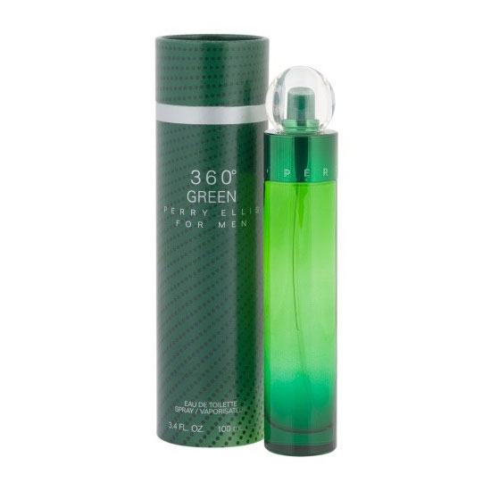 Perry Ellis 360 Green Cologne 3.4 oz EDT Spray FOR MEN