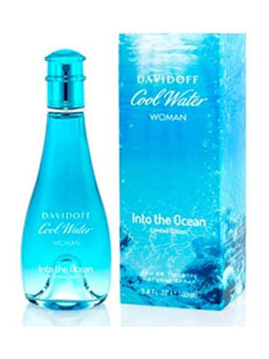Davidoff Cool Water Into The Ocean Perfume 3 4 Oz Edt Spray For Women