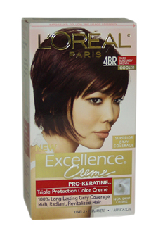L Oreal Excellence Creme Pro Keratine 4br Dark Burgundy