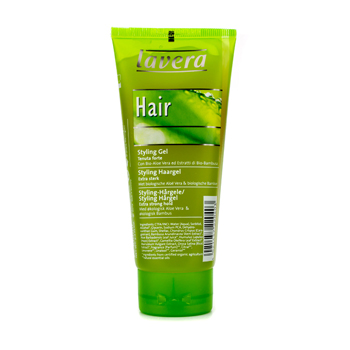 lavera Hair Styling Gel with Organic Aloe Vera Organic Bamboo - Extra  Strong Hold 100ml/
