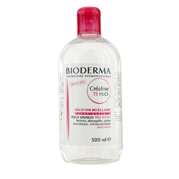 Bioderma Sensibio (Crealine) TS H2O Micelle Solution (For Very Dry Skin) 500ml/16.7oz